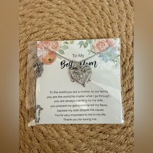 4/$25 • To My Best Mom Necklace